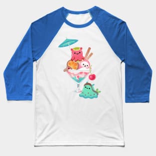 Mochi Mollusk parfait2 Baseball T-Shirt